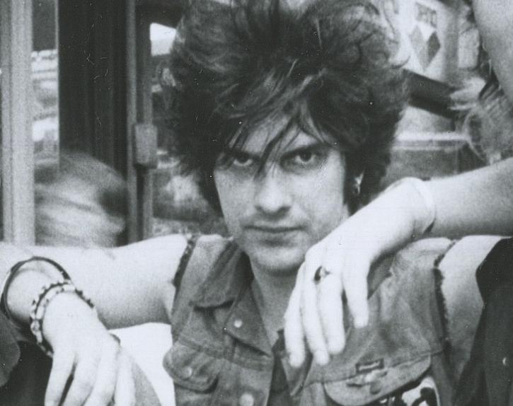 A young Marc Campbell looking menacing