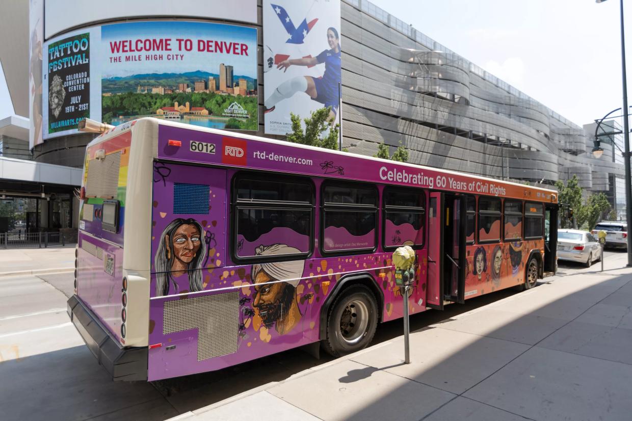 RTD bus in Denver