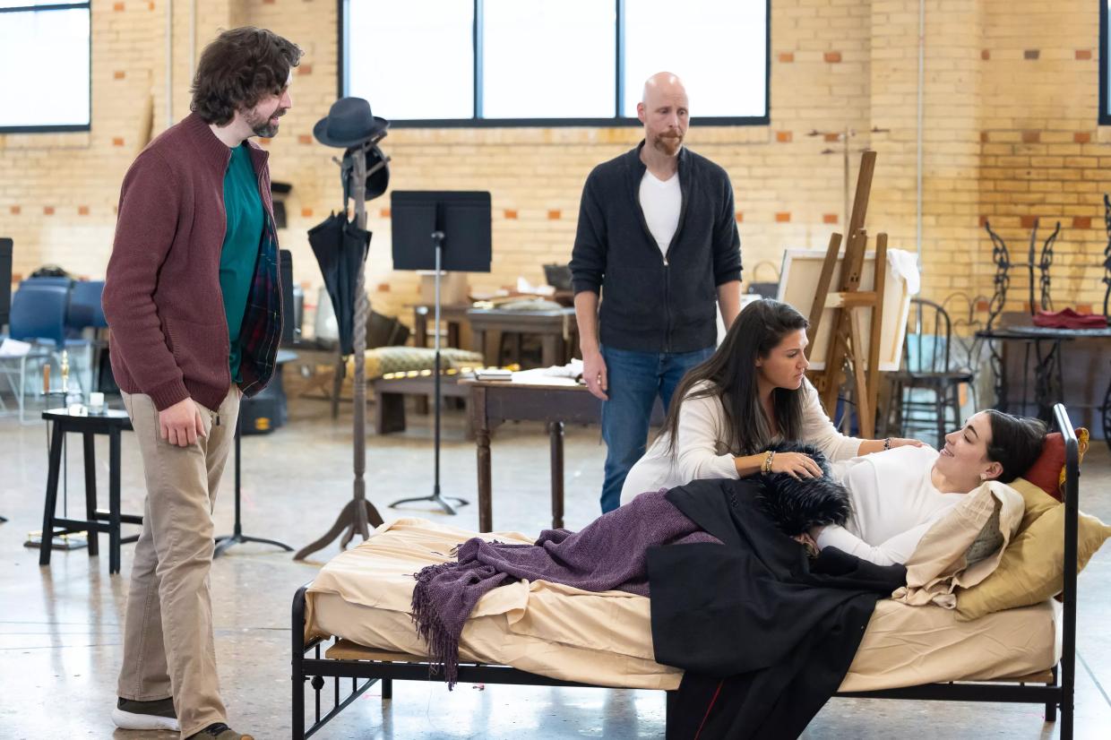 Opera rehearsal.