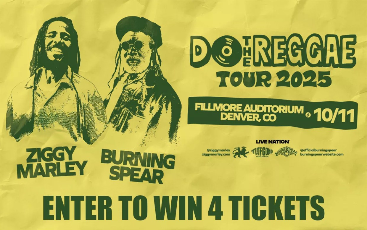 Enter to Win 4 Tickets to Ziggy Marley & Burning Spear at the Fillmore on October 11!