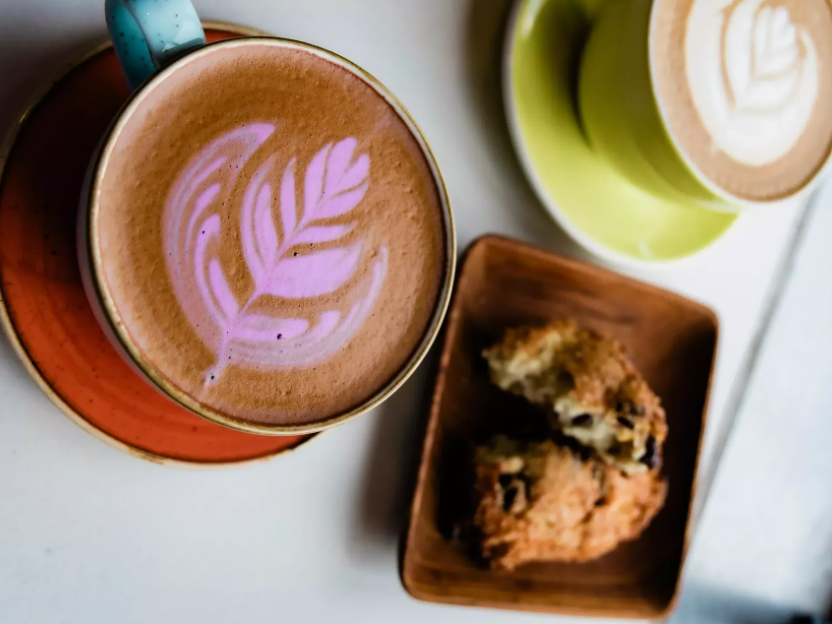 a latte
