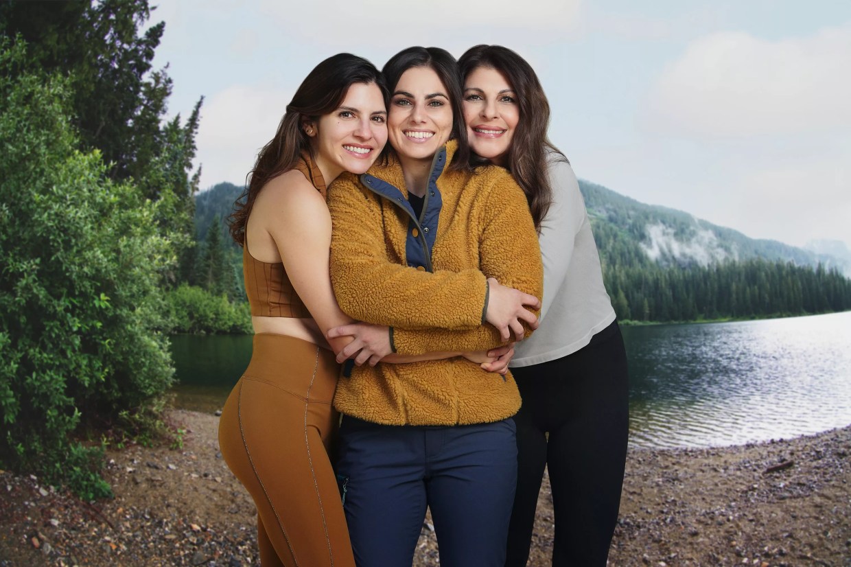 Hyak, Nichols and Foster backdropped by the Canadian wilderness