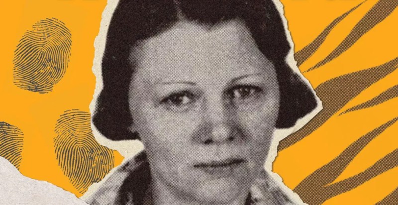 old photo of woman