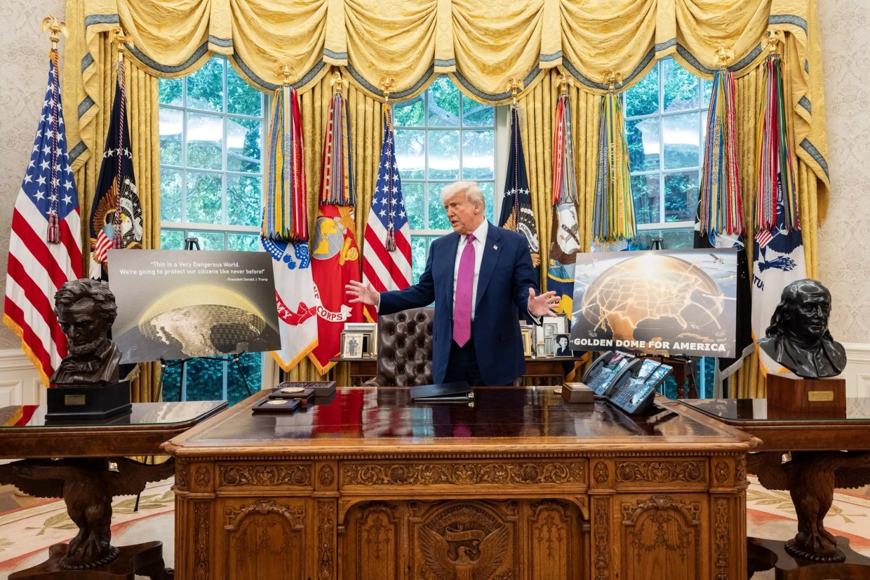 Donald Trump in White House