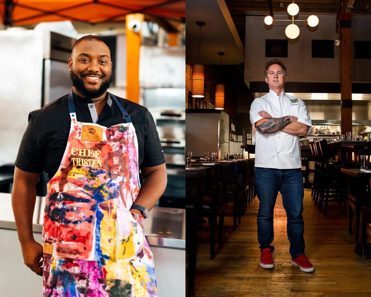 Top Chef's Tristan Epps and Troy Guard