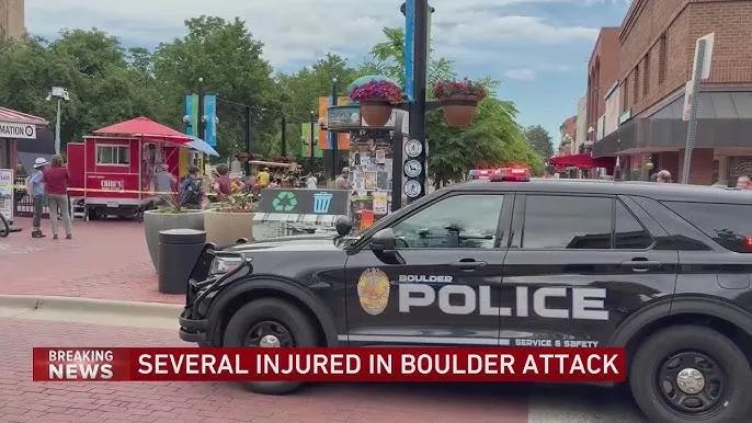 police car on mall