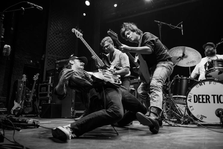 Deer Tick on stage