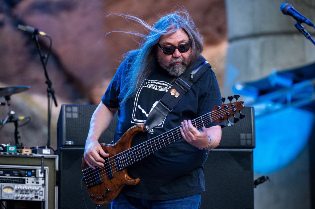 Dave Schools playing Bass