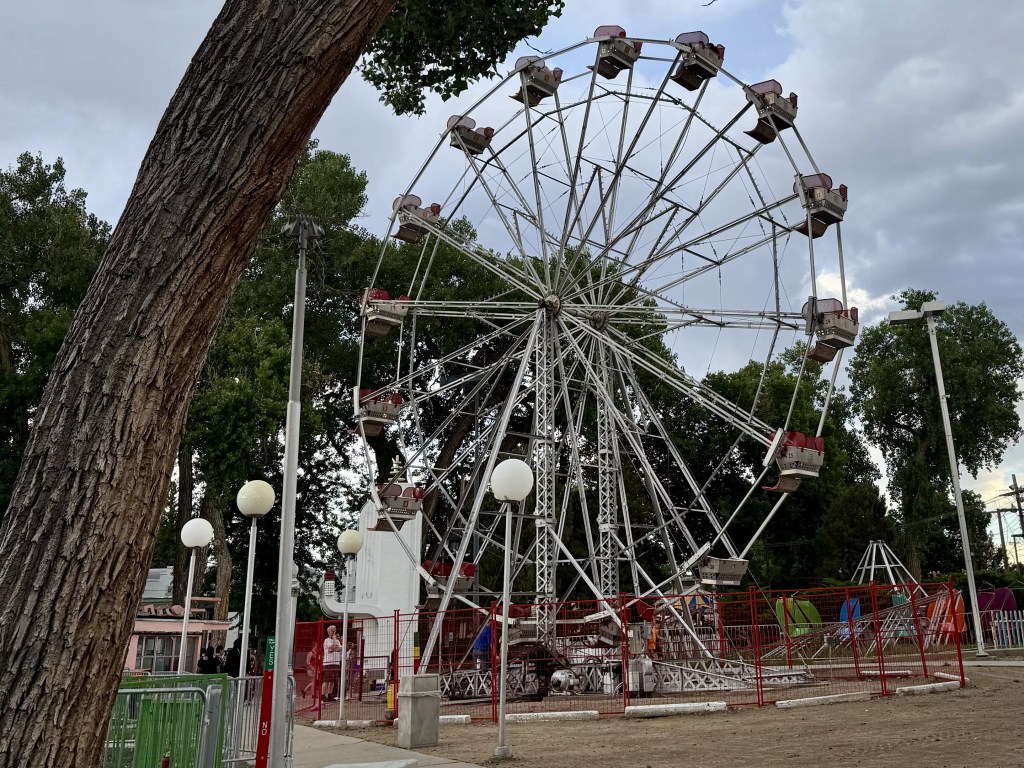 The Ferris Wheel at Lakeside Amusement Park