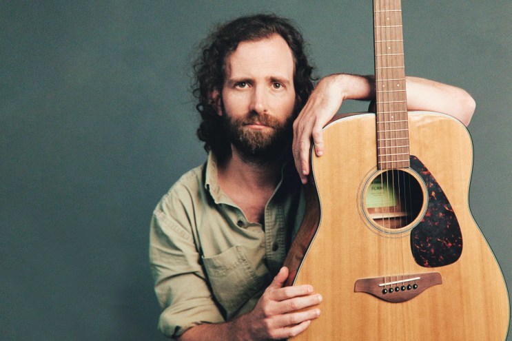 a man with a guitar