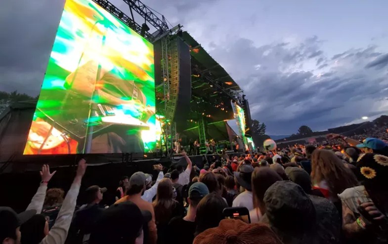 outdoor concert