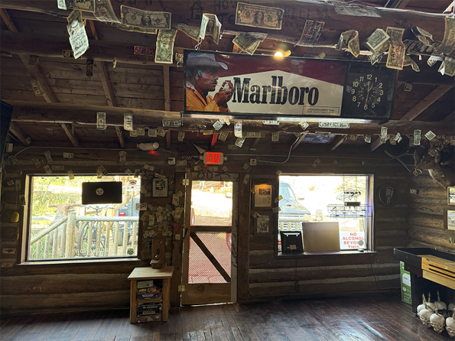 inside of bar