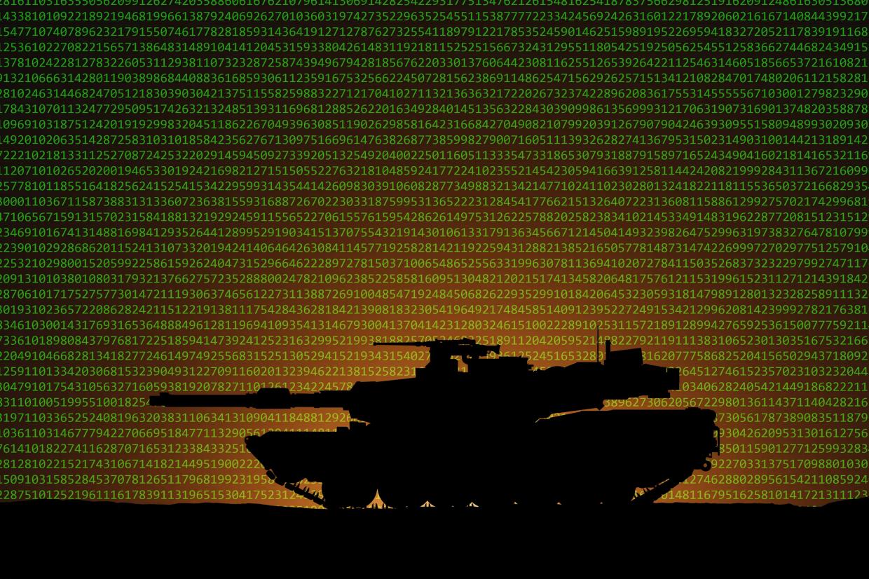 tank with computer