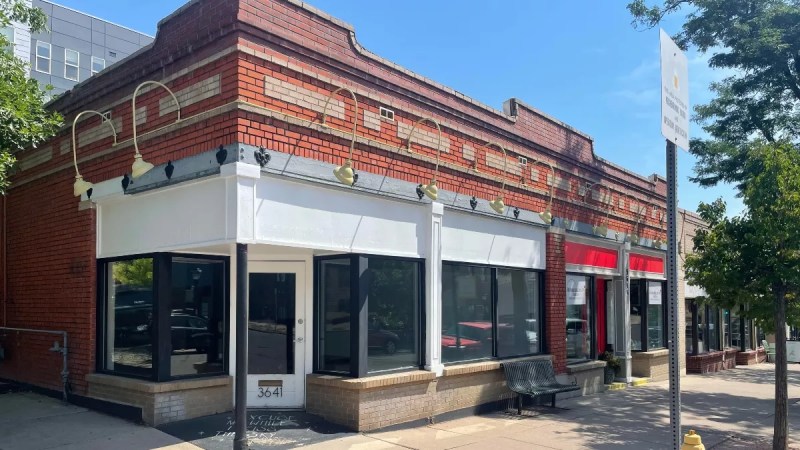 exterior of the Denver record store Wax Trax