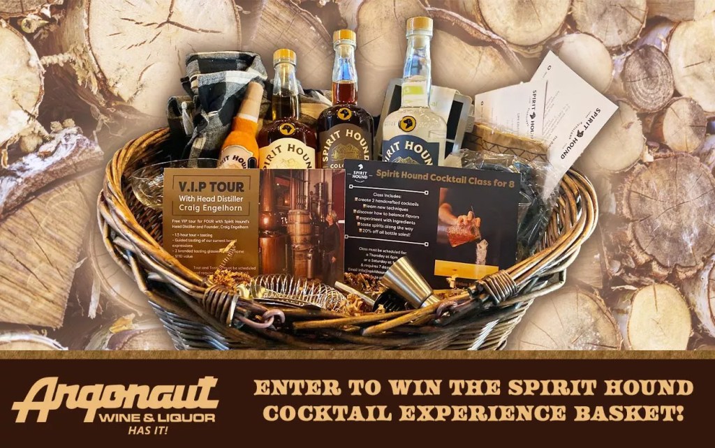 Enter to Win the Spirit Hound Cocktail Experience Basket!